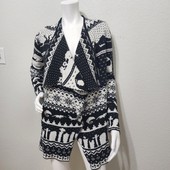 The Nightmare Before Christmas Fair Isle Cardigan Size S - Picture 11 of 12